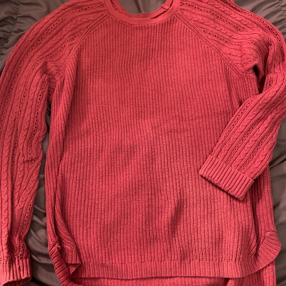 Women’s Raspberry long sleeve sweater - Picture 5 of 6